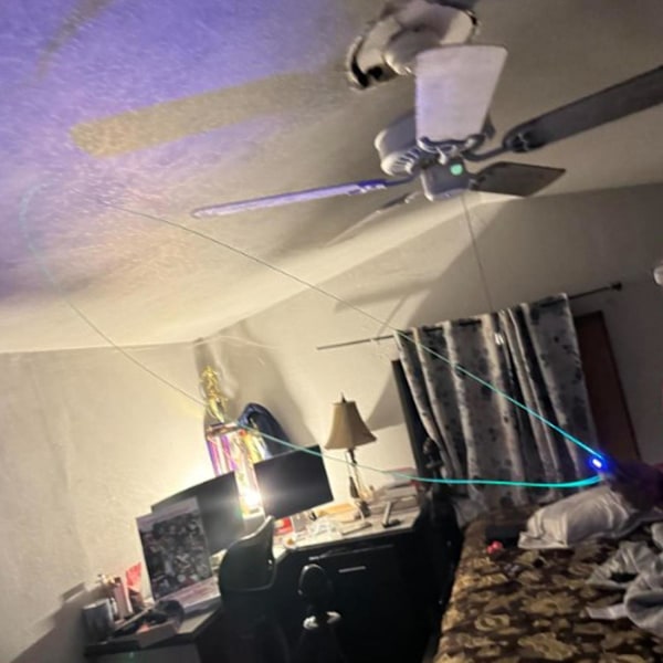 Glow-in-The-Dark Loop Lasso, Tov Launcher Propeller, Loop Lasso String Shooter