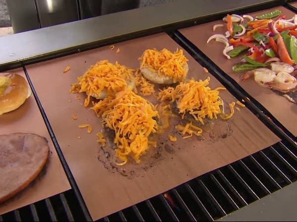 2 stk Grill- og stekeovnsmatte - Non-stick - Gjenbrukbar