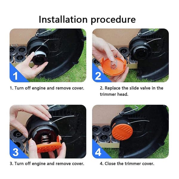 AF-100-3ZP Spoler for Black &amp; Decker CST2000 / CST1100 Gressklipper Trådspole
