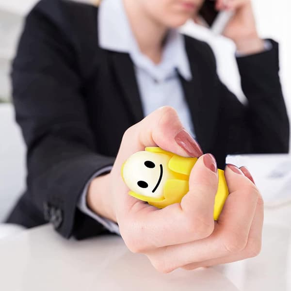 Klemme legetøj, banan stress legetøj sensoriske hånd legetøj stress relief legetøj til børn voksne drenge