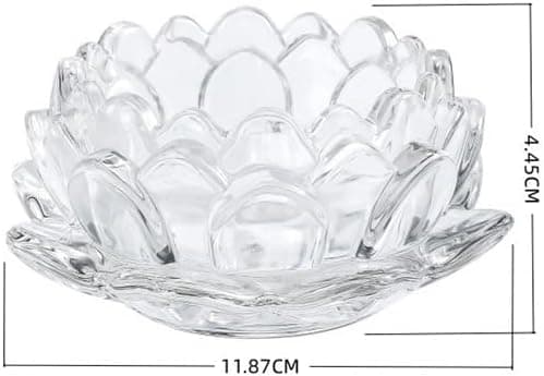 Ljusstake i glas - Heminredning & Aromaterapikopp (Stor) Large