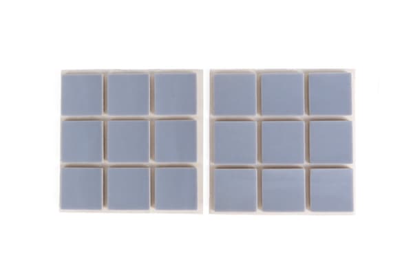 Reptålig filt PE 18-pack 25×25 mm