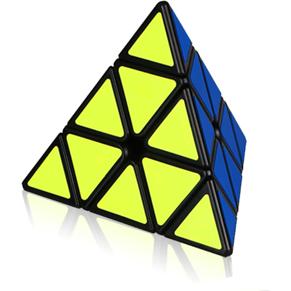 Pyraminx Kub, Pyramide Speed Cube, Professionell, Smidig, Hög feltolerans, Lämplig för tävlingsövningar