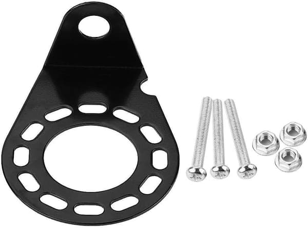 Trailer Connector Bracket, 7 Pin Trailer Socket Holder Metal Mounting Bracket Holder for 7 Pin 13 Pin Caravan Trailer Connector Socket