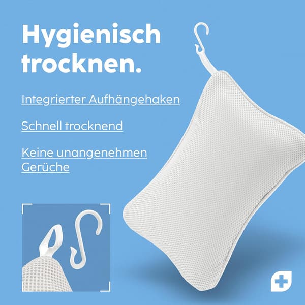 Badekarpute, badekarpute testvinner som badekarpute, nakkepute White