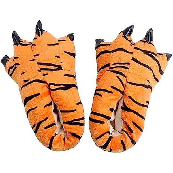 Unisex Klo Slippers Dyrepote Slippers Kylling Fugle Fod Slippers Ko Tiger Giraf Slippers，S