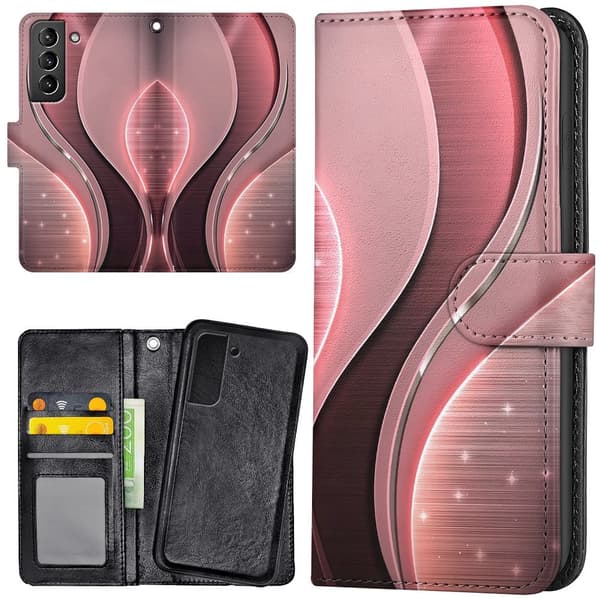 Samsung Galaxy S21 Plus - Lommebokveske/deksel Abstrakt