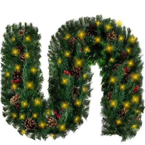 Juleguirlande / LED-guirlande - 2,7m