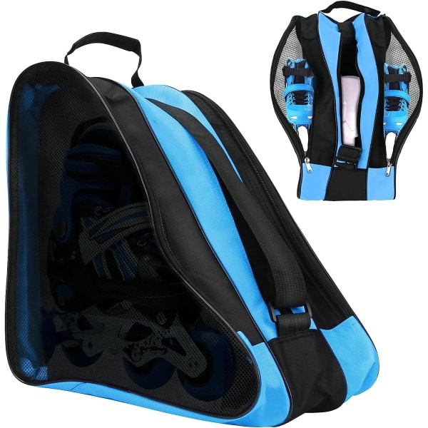 Roller Skate Bag, Breathable Ice/Inline Skate/Skate Tote, Shoulder and Top Handle Oxford Tote Roller Skate Bag