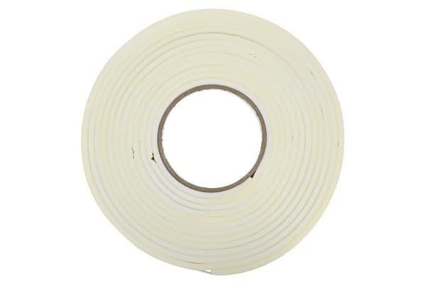 Tetningslist skum 9×5 mm 5,5 m hvit
