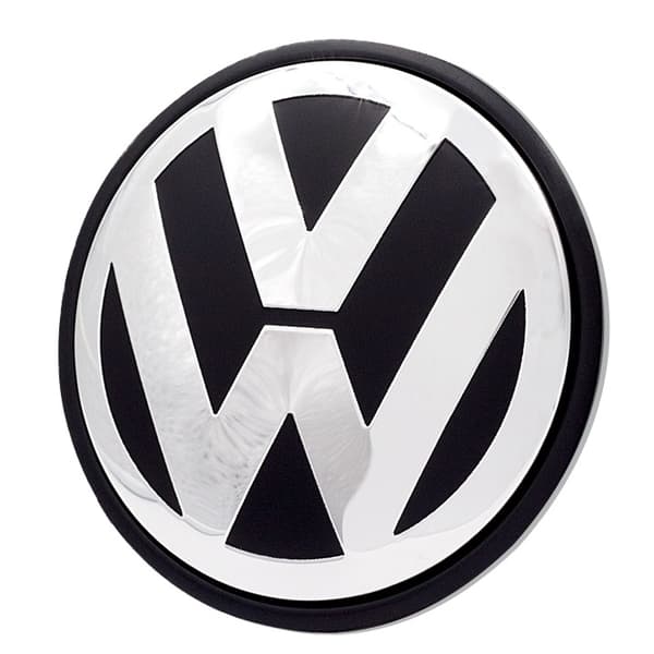Volkswagen VW Emblemdekaler för centrumkåpor 65 mm - Self-adhesive