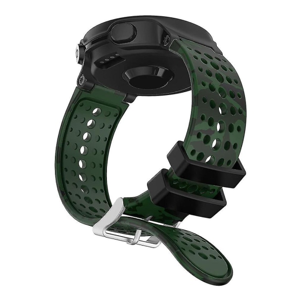 Soft Silicone Watch Strap,Compatible with Garmin Forerunner 220/230/235/620/630/735