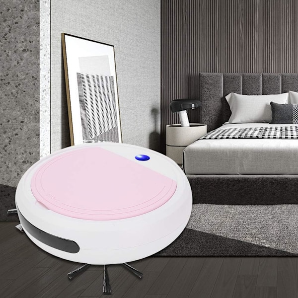 Robotdammsugare, tyst smart robotdammsugare, 4-i-1 intelligent soprobot stark sugdammsugare hemstädning