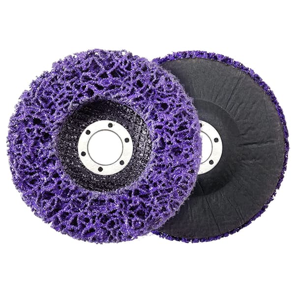 Rengøringsdiske, Slibeskive, til Vinkelsliber, 2 stk. Rustfrit Stål Rengøringsdisk
