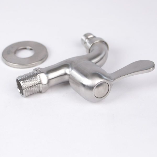 304 Rustfrit Stål Hane 1/2' Flow Tap