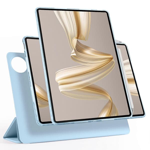 For Huawei MatePad Pro 12.2 (2024) Deksel Sammenleggbart Stativ Magnetisk Lær Tablet Cover