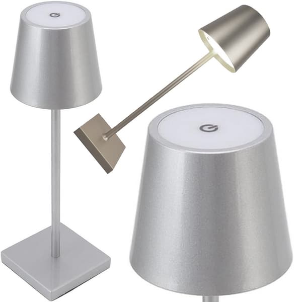 Bord natlampe touch lampe 3 trin høj trådløs usb