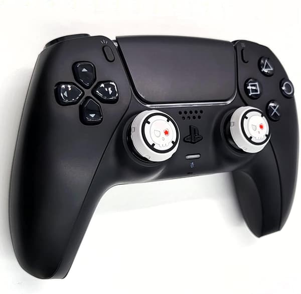 3D Tommelpinnehette Grip-sett Sikteassistenthetter for XBOX/360/ONE Kontrollertilbehør PS4 PS5 Kontrollertilbehør, Stick-tilbehør set 2