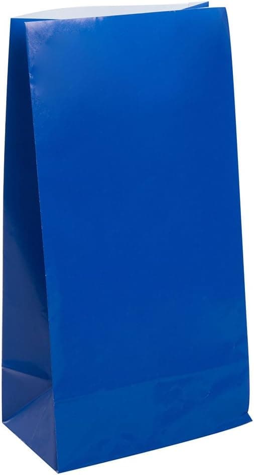 30-pack presentpåsar - Cellofan - Royal Blue
