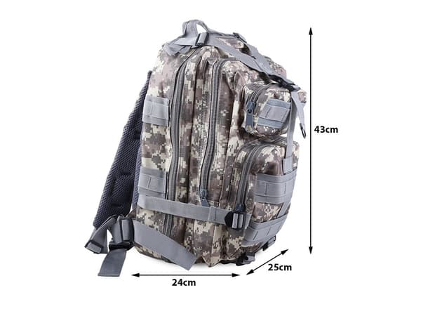 Militärväska / Ryggsäck - 30L gray