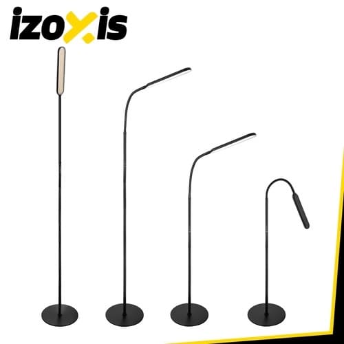 LED gulvlampe med fleksibel hals - 180 cm