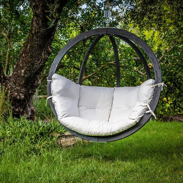 2 st Hammockfjäder, Härdad Galvaniserad Stålfjäder för Upphängning av Hängmattestolar och Verandagungor