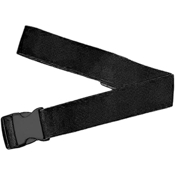 4-pack resväskor remmar för resväskor rem resebälten tillbehör multiduty Black