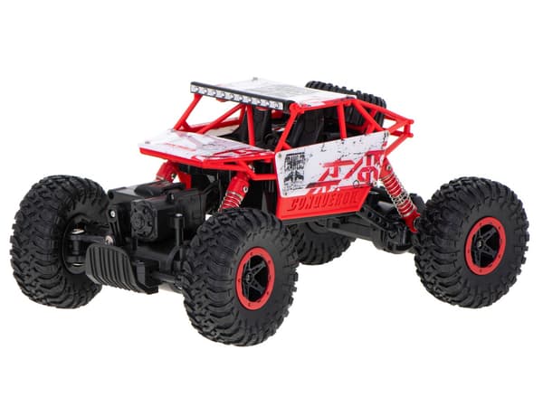 Radiostyrt terrengbil / 1:18 Crawler - RC red