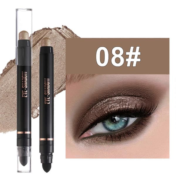 Ögonskuggstift Långvarig Kräm Ögonskuggstift Matt Ögonskugga Ögonmakeup 2g Ögonskugga PUW0573