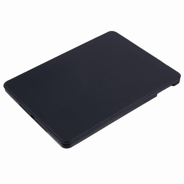 Læder tablet cover med stativ til iPad 9.7-tommer (2018)/(2017)/iPad Air 2/Air (2013) - Sort