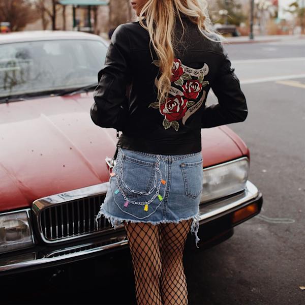Byxor Kedja, Byxor Kedja Plånbok Kedja Fickkedja Bälteskedja Höft Hiphop Punk Jeans Kedja med Björnhängen Nyckelkedja Goth Tillbehör