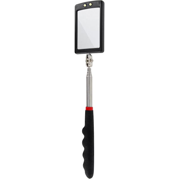 Erittäin ohut LED-teleskooppipeili, paristot mukana, pidennetään jopa 88 cm
