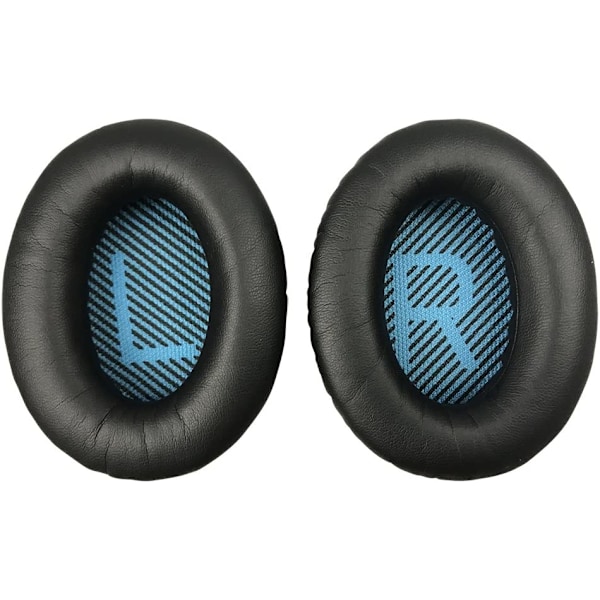 Udskiftning af ørepuder til Bose QuietComfort QC 15 25 35 ørepuder til QC15 QC25 QC35 SoundLink/SoundTrue hovedtelefoner (sort)
