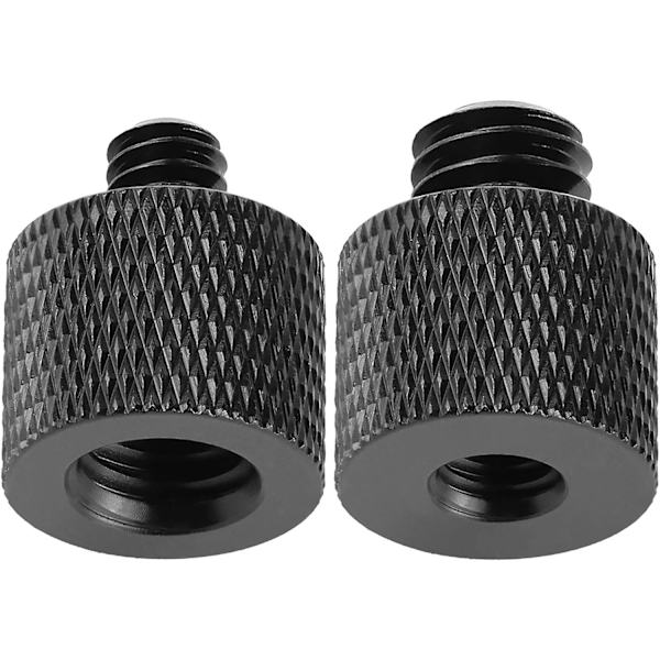 Kameraskrueadapter Gevind 1/4\" Han til 3/8\" Hun og 3/8\" Han til 1/4\" Hun Adapter Kit