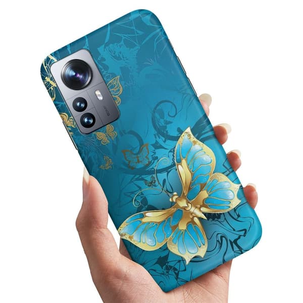 Fodral / Mobilskal för Xiaomi 12 - Fjärilar