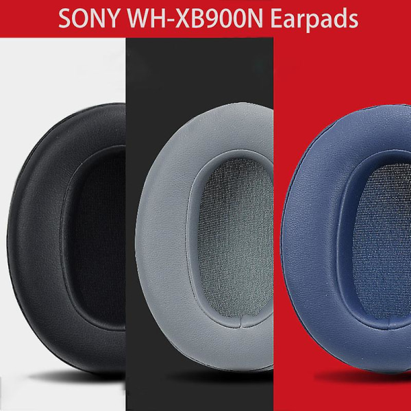 1 par utbytesöronkuddar kompatibla med Sony Whxb900n/ Sony Wh-xb900n brusreducerande hörlurar