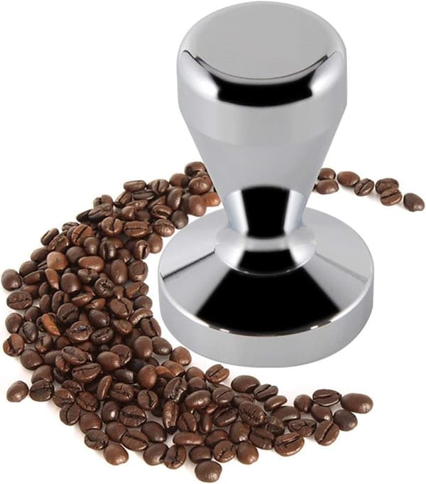 Rustfritt stål kaffestamper Barista espressostamper 51mm base kaffebønnepresse