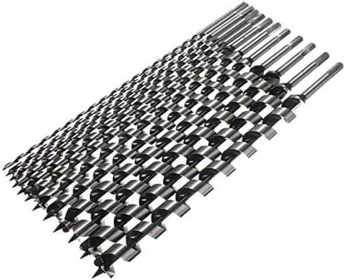 460mm 6-28mm Hex Shank Brad Point Drill Bit Auger Spiral Drill Bit Woodworking Drilling Tool - 14mm