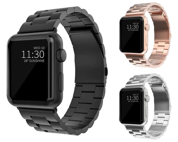 Armbånd Stål til Apple Watch Series 1–11 & SE - 42/44/45/46 mm