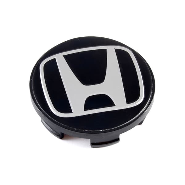 Honda Senterkopper / Hjulnav Bil Emblemer - 4-pakning 69mm - Svart