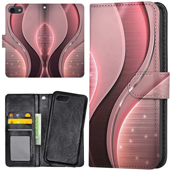 iPhone 16e/17e - Pungcover/Cover Abstrakt