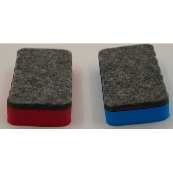 2 stk. tørreslette, tørreslette til whiteboard, DEEINN magnetisk whiteboard-slette, magnetisk slette, whiteboard-slette, magnetiske sletteviskere