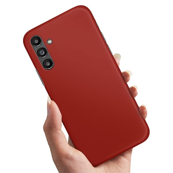 Kotelo / Matkapuhelinkotelo Samsung Galaxy A57 5G:lle - Tummanpunainen