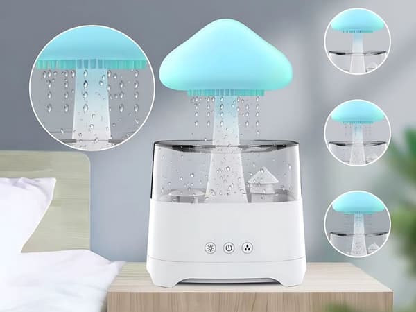 Luftfuktare LED - Aromadiffuser med fjärrkontroll