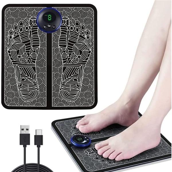 Foot Massager Mat Massage Pad Folding Portable USB Home Use