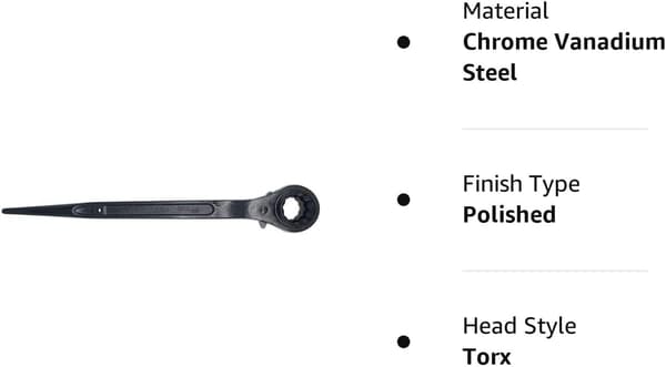 27mm x 30mm ställningsnyckel med spärr