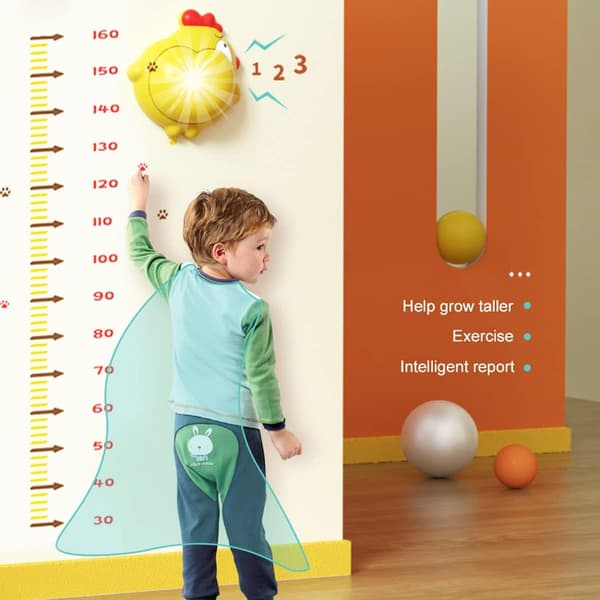 Kid Højde Touch Kid Jump Trainer Klæbende Børns Højdespringstæller Kid Smart Højdespring Assistent