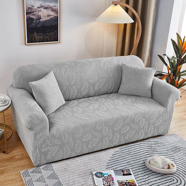 Stretchiga sofföverdrag, heltäckande elastiska sofföverdrag, mjuka sofföverdrag, för fåtöljer, 3-sits