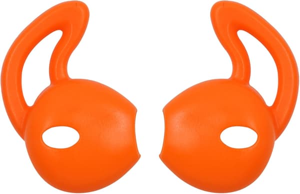 Earpods, Ear Buds Tips, 4 par udskiftning til Earphone af iPhone7 SE 6s iPhone 6s Plus 5s (Sort/Hvid/Blå/Orange)