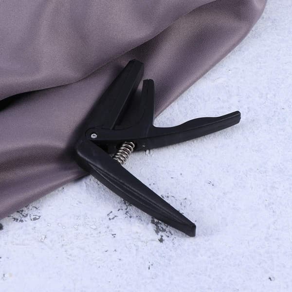 Professionel Ukulele Capo Enhånds Hurtig Skift Ukelele Capo Zink Legering Guitar Dele Tilbehør